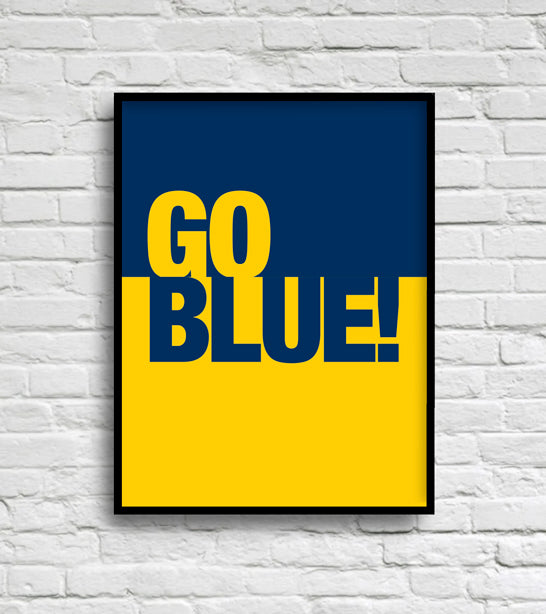 GO BLUE!
